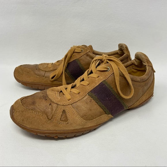 brown diesel trainers
